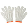 White Knitted Cotton Gardening Glove