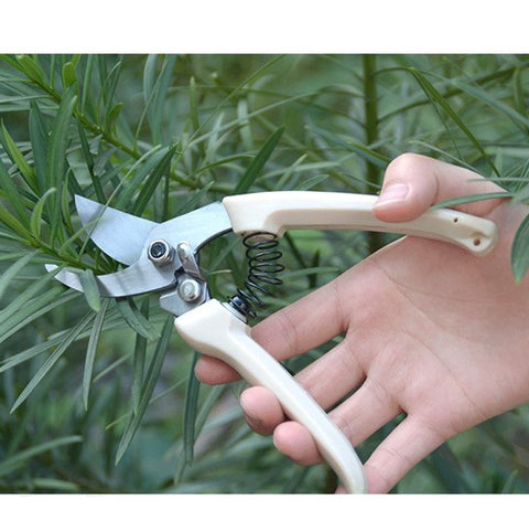 Sharpening Hand Pruner Snip Garden Shears