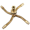 4 Ways Brass Misting Garden Lawn Sprinkler